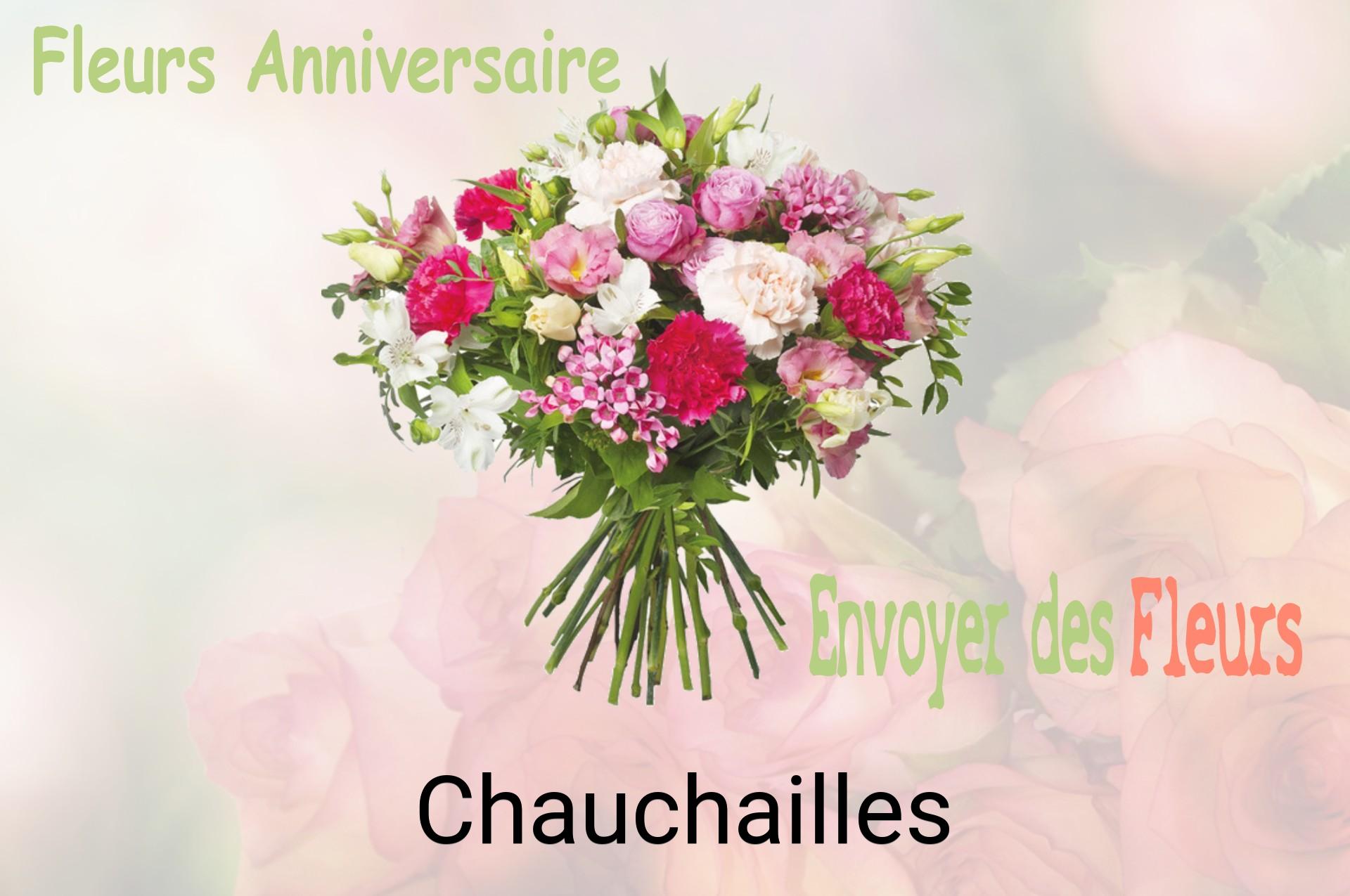 Bouquet de fleurs d’anniversaire livré à Chauchailles
