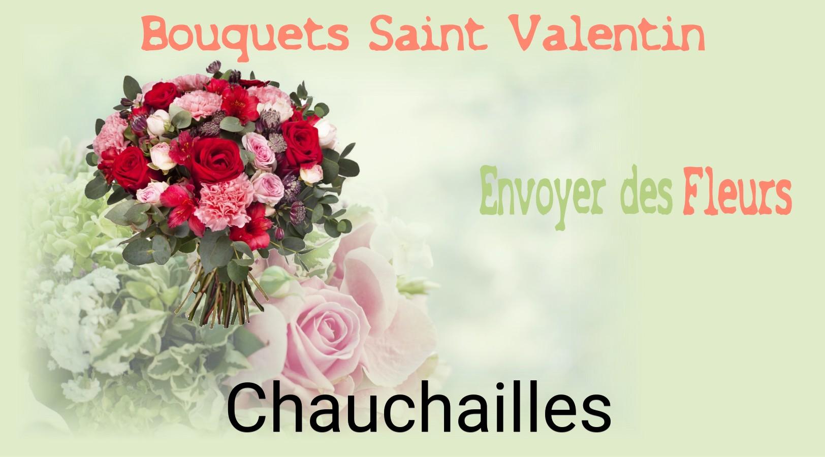 Roses de Saint-Valentin livrées à Chauchailles